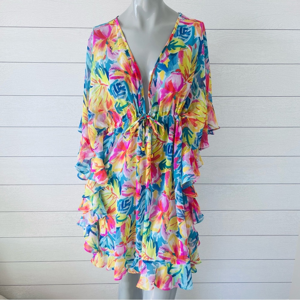 Bleu Rod Beattie swim cover dress M